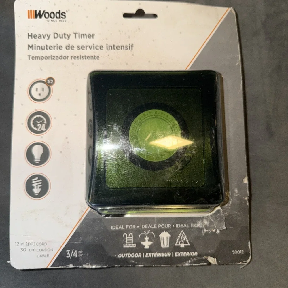 Woods Heavy Duty Timer 12